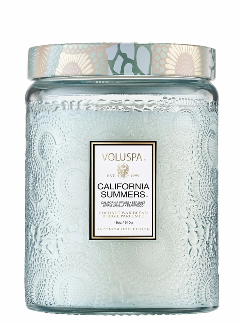 Voluspa California Summers Decorative Jar Candle and Reed diffuser
